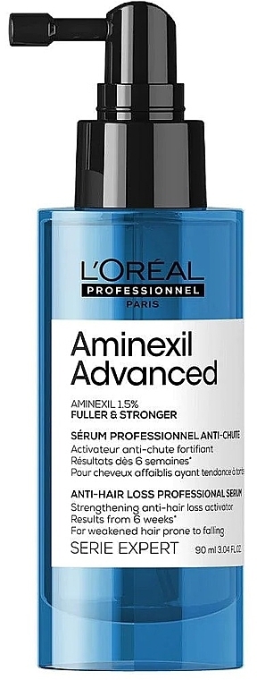 Сироватка для шкіри голови - L'Oreal Professionnel Aminexil Advanced Fuller & Stronger Anti-Hair Loss Serum — фото N1