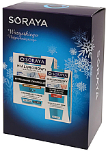 Духи, Парфюмерия, косметика Набор - Soraya Hyaluronic Microinjection (face/cr 50ml + eye/cr 15ml)