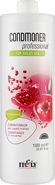 Гранатовий кондиціонер для волосся - Itely Hairfashion Conditioner Professional Pomegranate — фото N1