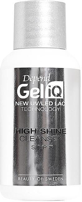 Средство для блеска гель-лака - Depend Cosmetic Gel iQ High Shine Cleanser Step 5 — фото N2