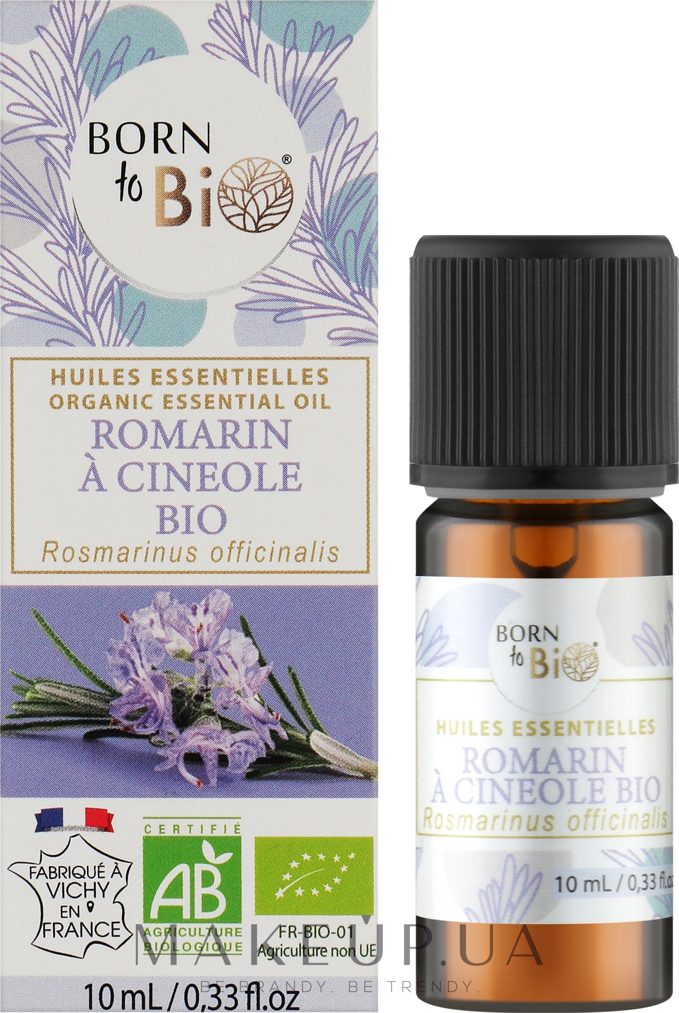 Organic Rosemary Cineole Essential Oil - Born to Bio - Born to Bio