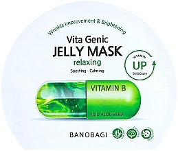 Балансирующая витаминная тканевая маска - Banobagi Vita Genic Jelly Mask Relaxing — фото N1