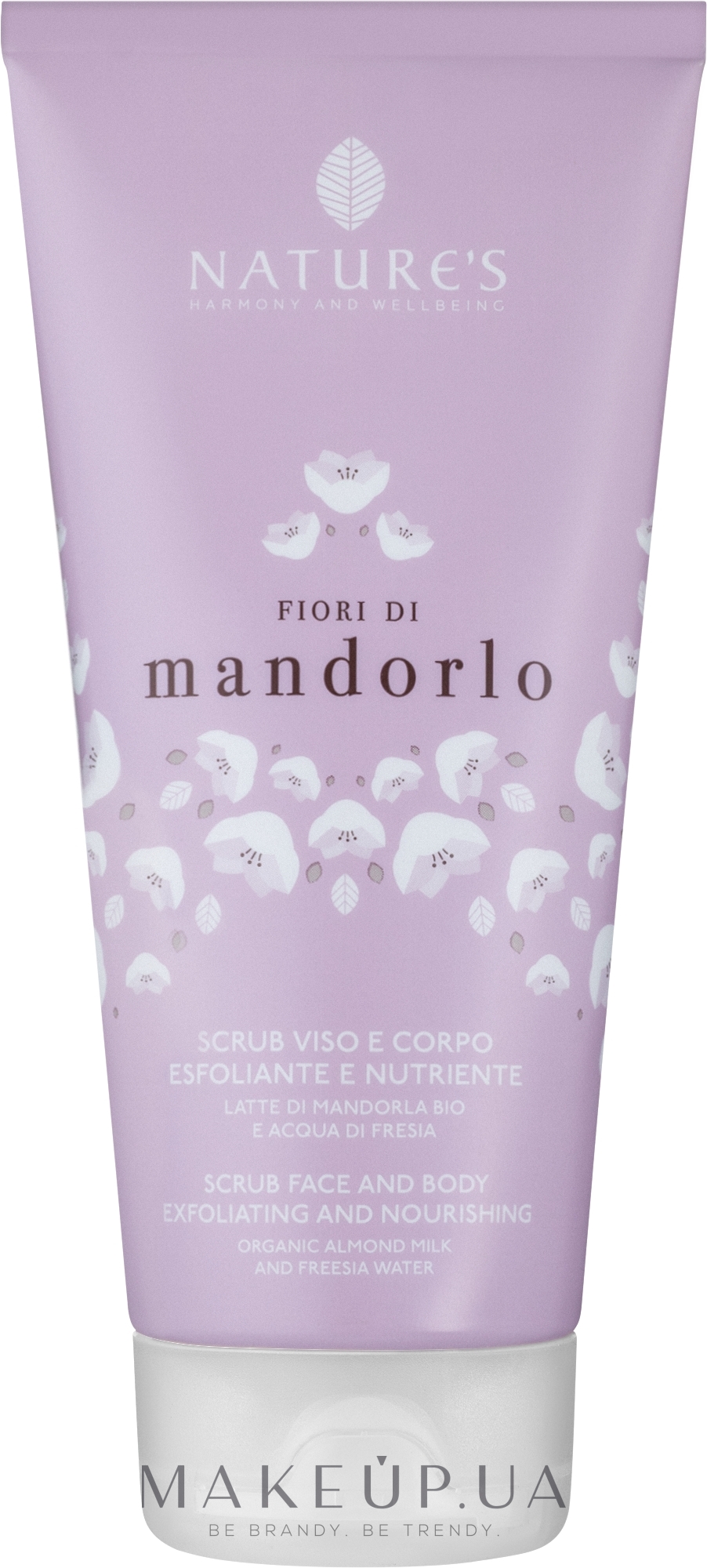Nature's Fiori di Mandorlo Face And Body Scrub - Скраб для лица и тела — фото 190g