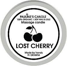 Парфумерія, косметика Масажна свічка - Pauline's Candle Lost Cherry Manicure & Massage Candle