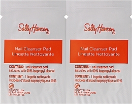 Очищувальні подушечки для зняття лаку - Sally Hansen Salon Gel Polish Nail Cleanser — фото N2