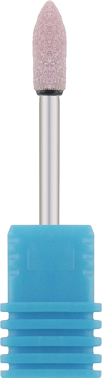 Фреза корундовая "Пуля", диаметр 3.0 мм, 45-42, розовая - Nail Drill — фото N1