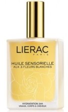 Духи, Парфюмерия, косметика Набор - Lierac Sensorielle (b/oil/100ml + scr/100ml + balm/3g)