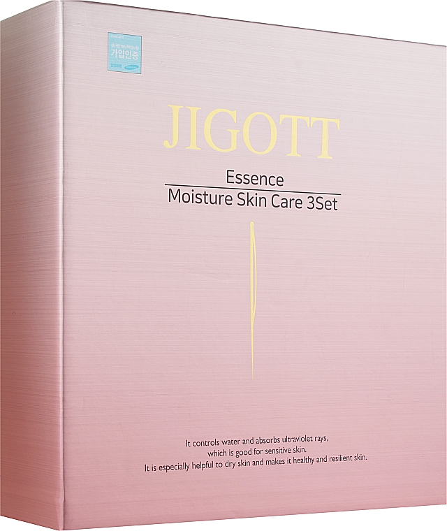 Набор - Jigott Essence Moisture Skin Care (f/ton/150 ml + f/lot/150ml + f/cr/50+ f/ton/30 ml + f/lot/30ml)