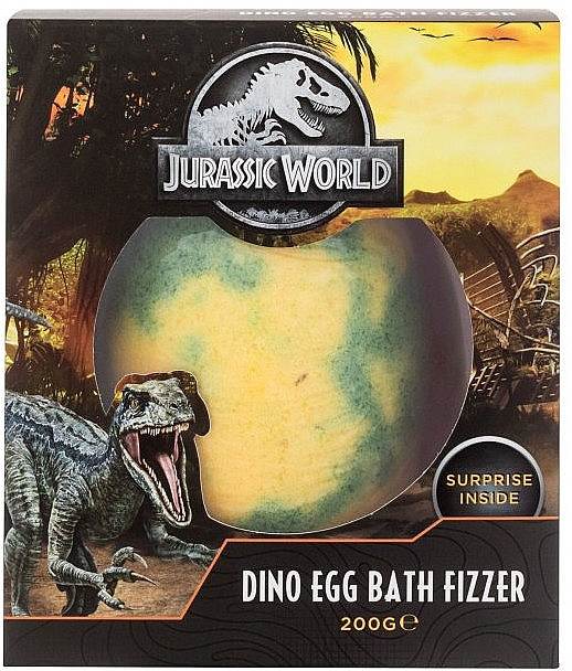 Бурлящий шар для ванны "Яйцо динзавра" - Corsair Universal Jurassic World Dino Egg Bath Fizzer — фото N1