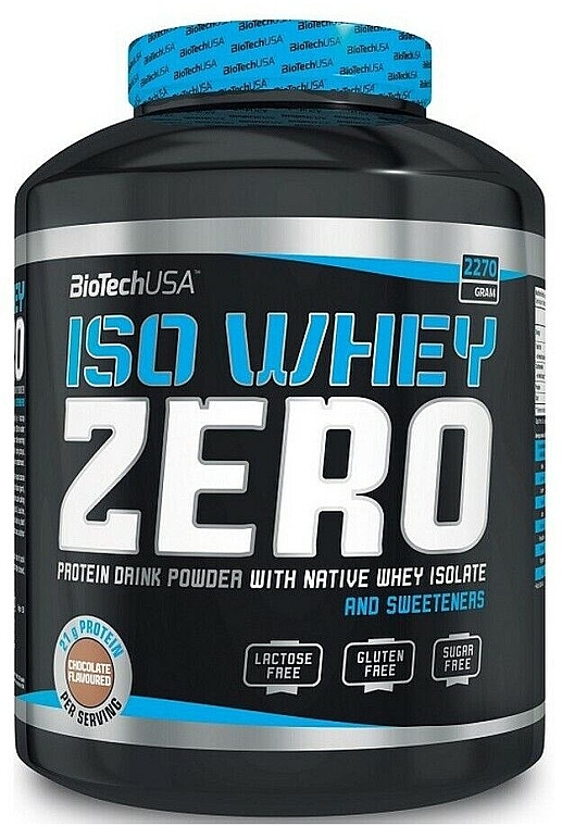 Протеин "Белый шоколад" - BiotechUSA ISO Whey Zero Lactose Free White Chocolate Protein — фото N1