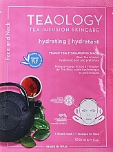 Духи, Парфюмерия, косметика Маска для лица - Teaology Blue Tea & Hyaluronic Acid Brightening Moisturising Mask