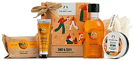 Духи, Парфюмерия, косметика Набор, 5 продуктов - The Body Shop Zingy & Zesty Satsuma Essentials Gift