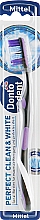 Зубна щітка, середньої жорсткості, чорно-фіолетова - Dontodent Perfect Clean & White Mittel — фото N2