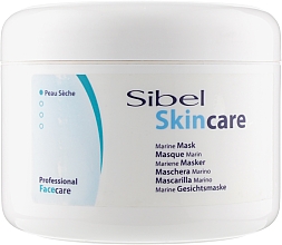 Морська очищаюча маска для сухої шкіри обличчя - Sibel Marine Mask — фото N1