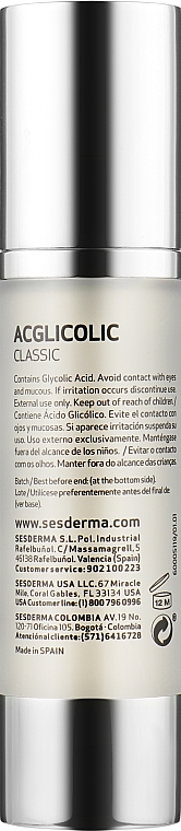 Увлажняющий гель для жирной кожи - SesDerma Laboratories Acglicolic Classic Moisturizing Gel — фото N1
