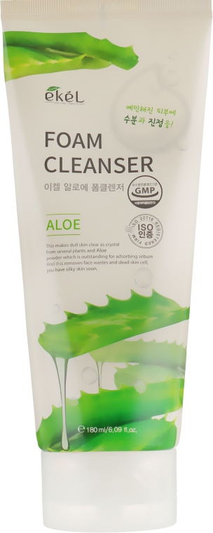 Пенка для умывания с экстрактом алоэ - Ekel Foam Cleanser Aloe — фото N2