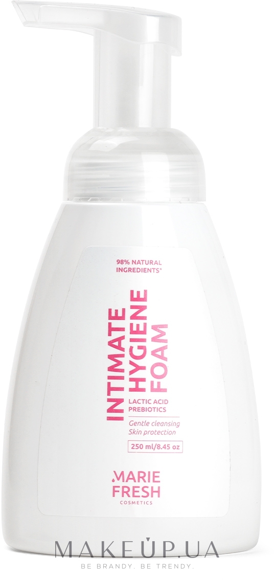 Пінка для інтимної гігієни з комплексом пребіотиків і молочною кислотою - Marie Fresh Cosmetics Intimate Hygiene Foam — фото 250ml