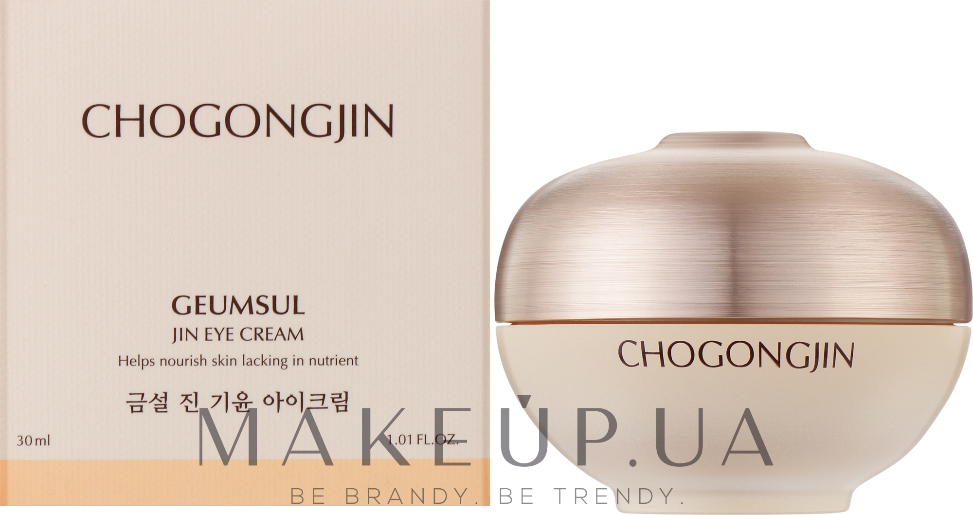 Питательный крем для кожи вокруг глаз - Missha Chogongjin Geumsul Jin Eye Cream — фото 30ml