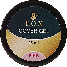 Духи, Парфюмерия, косметика Моделирующий гель - F.O.X Cover Gel Pink