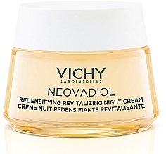 Нічний антивіковий крем з охолоджуючим ефектом для збільшення щільності та відновлення тонусу шкіри обличчя - Vichy Neovadiol Redensifying Revitalizing Night Cream — фото N1