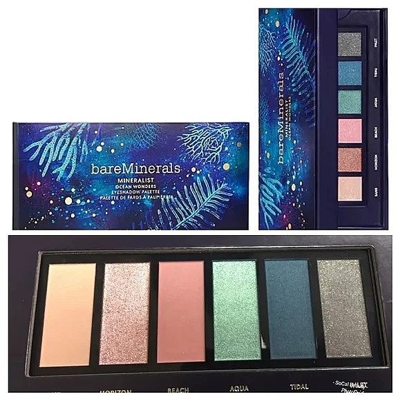 Палетка тіней для повік - Bare Minerals Mineralist Ocean Wonders Eyeshadow Palette — фото N2