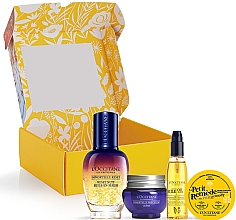 Парфумерія, косметика Набір - Loccitane Dream Night Set 4 (elixir/15ml + f/cr/8ml + milk/30ml + balm/15ml)