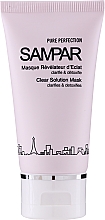 Очищающая маска для жирной и комбинированной кожи - Sampar Clear Solution Mask — фото N2