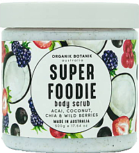 Парфумерія, косметика Скраб для тіла - Organik Botanik Super Foodie Body Scrub