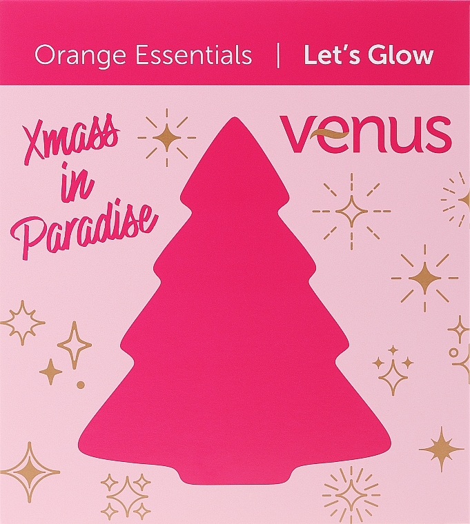 Набор - Venus Xmas in Paradise (b/balm/300ml + sh gel/200ml) — фото N1