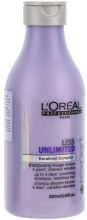 Розгладжуючий шампунь для сухого і неслухняного волосся - L'oreal Professionnel Liss Unlimited Shampoo — фото N3