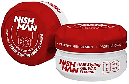 Парфумерія, косметика Віск-гель для стилізації волосся - Nishman Hair Styling Gel Wax B3 Flaming