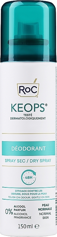 Дезодорант-спрей - RoC Keops 48H Dry Spray Deodorant — фото N1