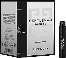 Парфумерія, косметика Givenchy Gentleman Society - Парфумована вода (пробник)