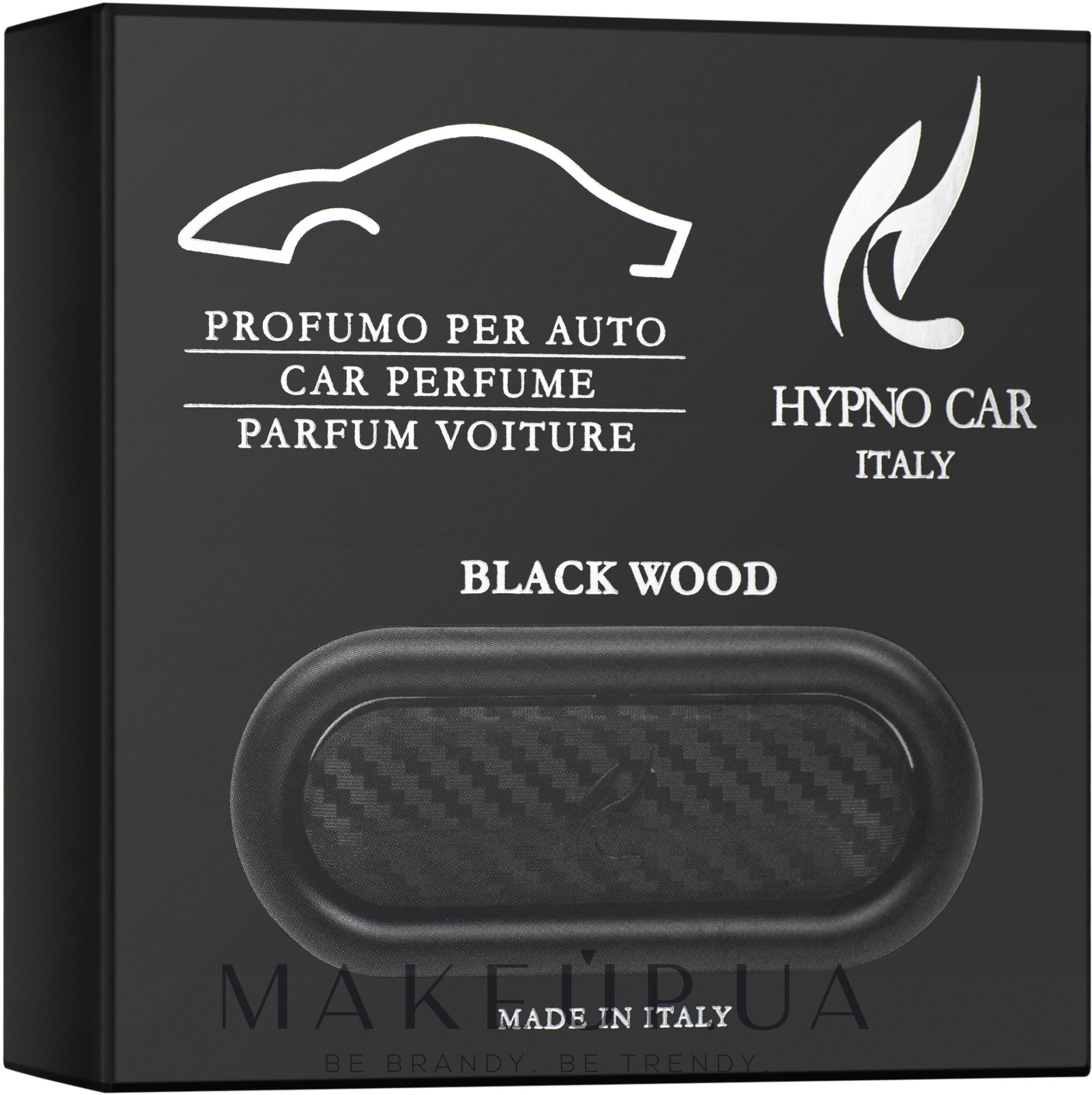 HYPNO profumatore auto cuore nero ricaricabile Charme