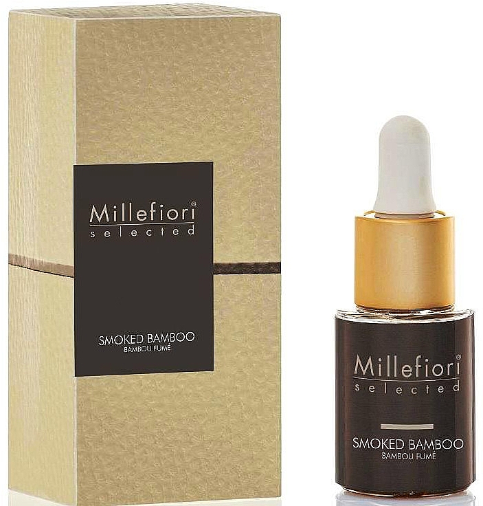 Концентрат для аромалампы - Millefiori Milano Selected Smoked Bamboo Fragrance Oil — фото N2