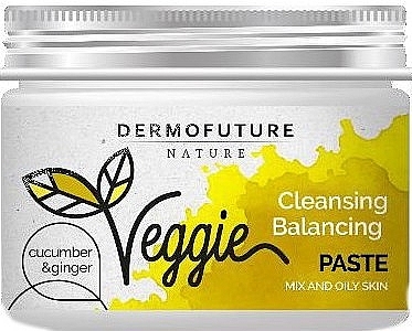 Паста для жирной кожи лица - DermoFuture Ginger & Cucumber Pasta — фото N1