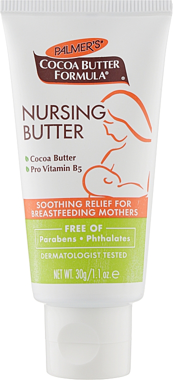 Крем для бюсту для годуючих мам - Palmer's Cocoa Butter Formula Nursing Butter — фото N1