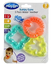 Парфумерія, косметика Набір водних прорізувачів - Playgro Bumpy Gums 3 Pack Water Teether