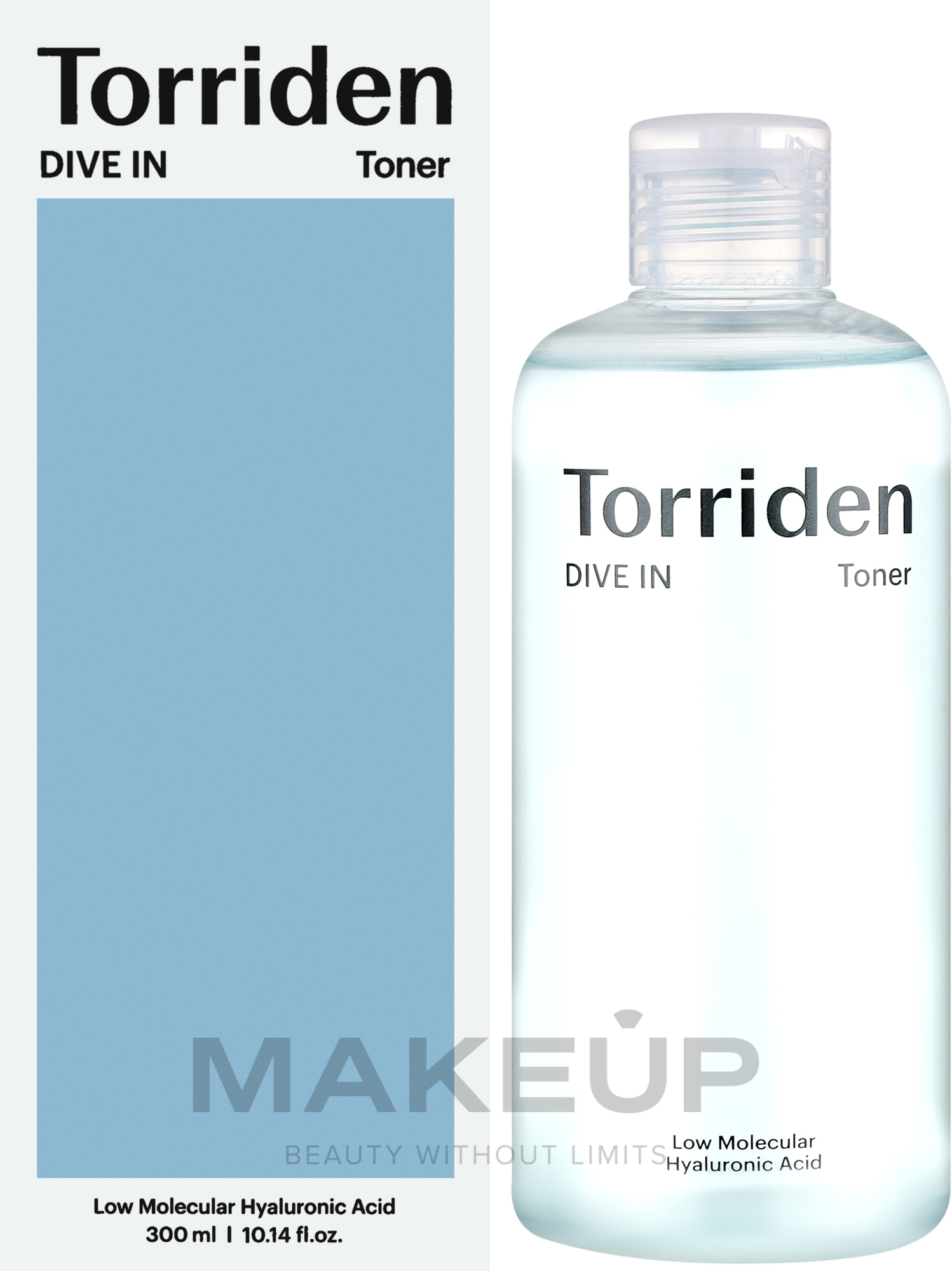 Тонер с гиалуроновой кислотой - Torriden DIVE-IN Low Molecular Hyaluronic Acid Toner — фото 300ml