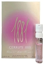 Парфумерія, косметика Cerruti 1881 Reve De Roses - Парфумована вода (пробник)