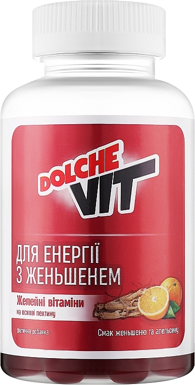 Желейные витамины на основе пектина "Энерджи комплекс" - Dolche Vit — фото N1
