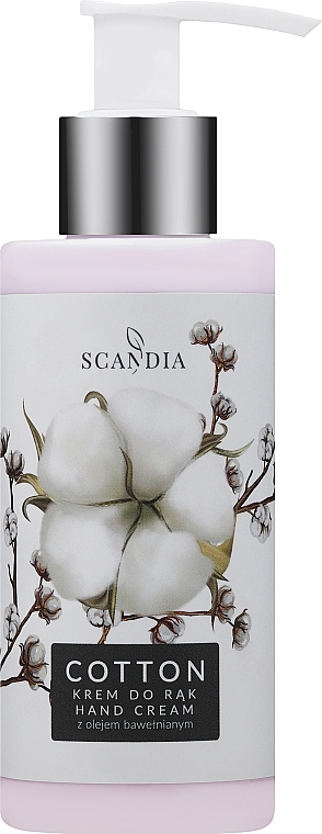 Крем для рук з бавовняною олією - Scandia Cosmetics Cotton Hand Cream — фото N1