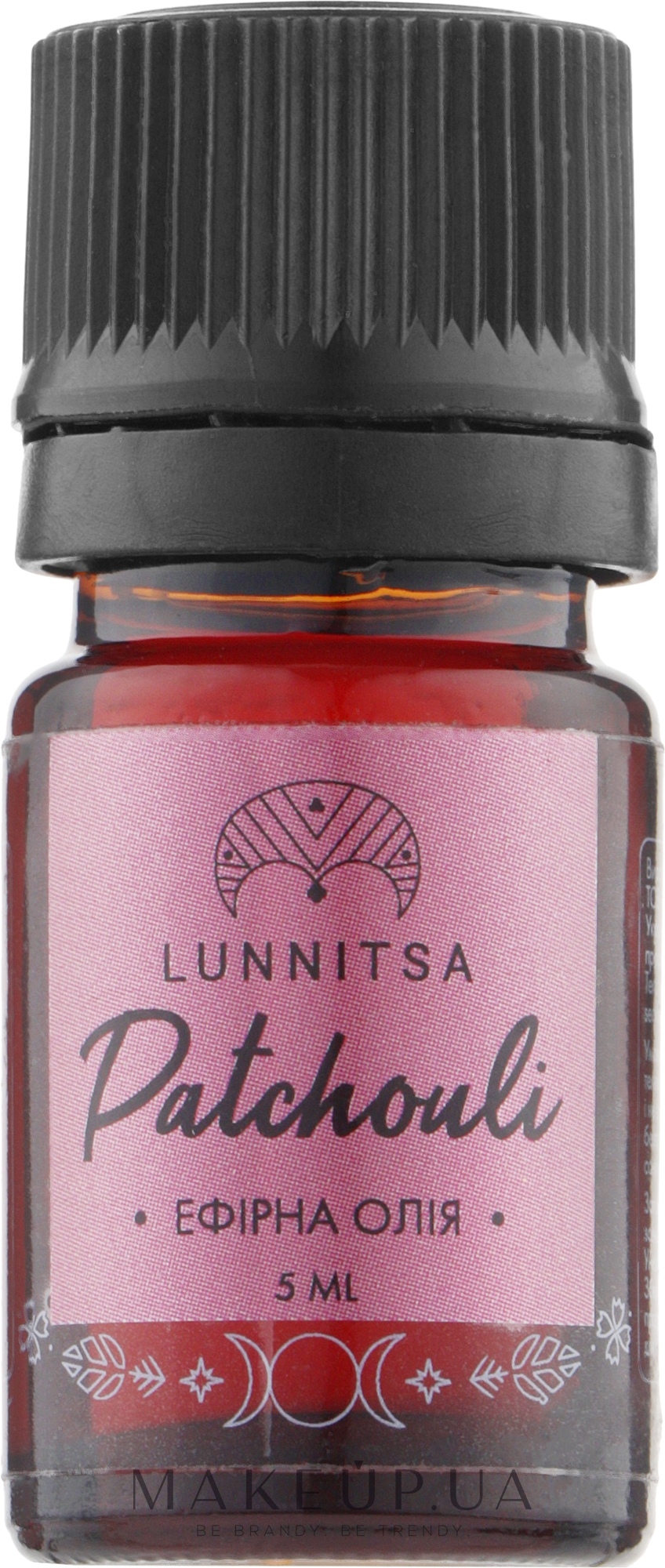 Эфирное масло пачули - Lunnitsa Patchouli Essential Oil — фото 5ml
