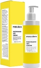 Крем для лица с 10 % ниацинамида для осветления кожи и сужения пор - Maruderm Cosmetics Niacinamide 10 % Cream — фото N1