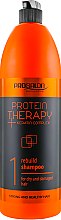 Безсульфатний шампунь  - Prosalon Protein Therapy + Keratin Complex Rebuild Shampoo — фото N3