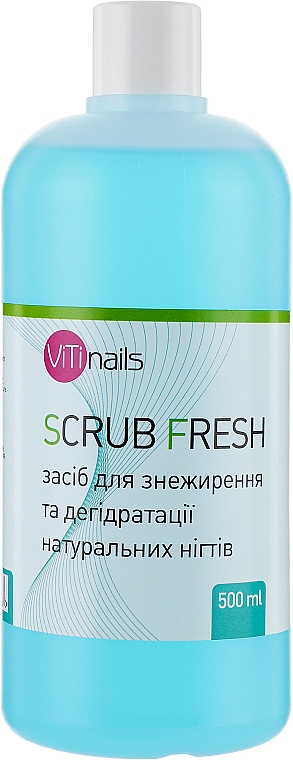 Засіб для знежирення нігтів - ViTinails Scrub Fresh — фото N2