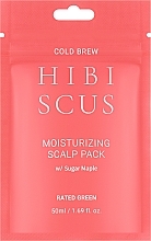 Увлажняющая маска для кожи головы с соком гибискуса - Rated Green Cold Brew Hibiscus Moisturizing Scalp Pack — фото N1
