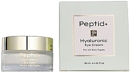 Парфумерія, косметика Крем для шкіри навколо очей, з гіалуроновою кислотою - Peptid+ Hyaluronic Acid Eye Cream