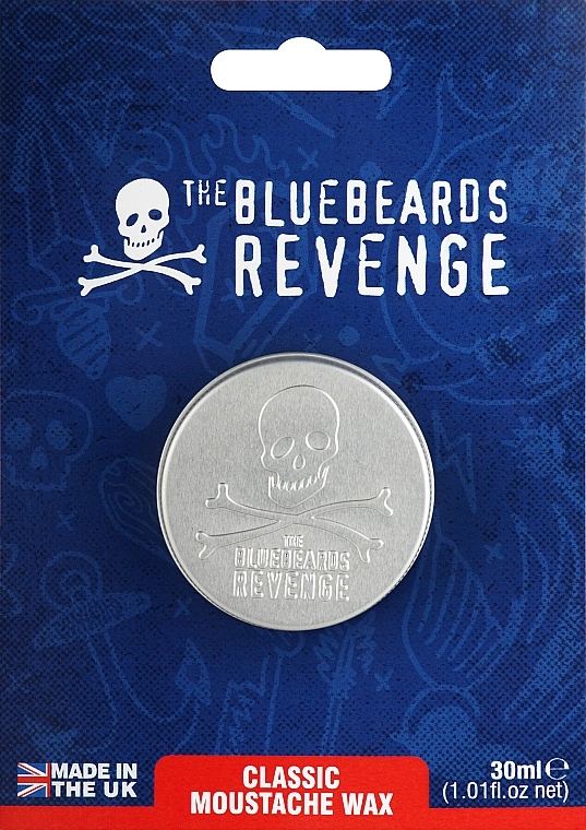 Воск для усов - The Bluebeards Revenge Classic Moustache Wax — фото N1