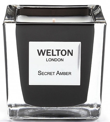 Welton London Secret Amber - Парфюмированная свеча — фото N1